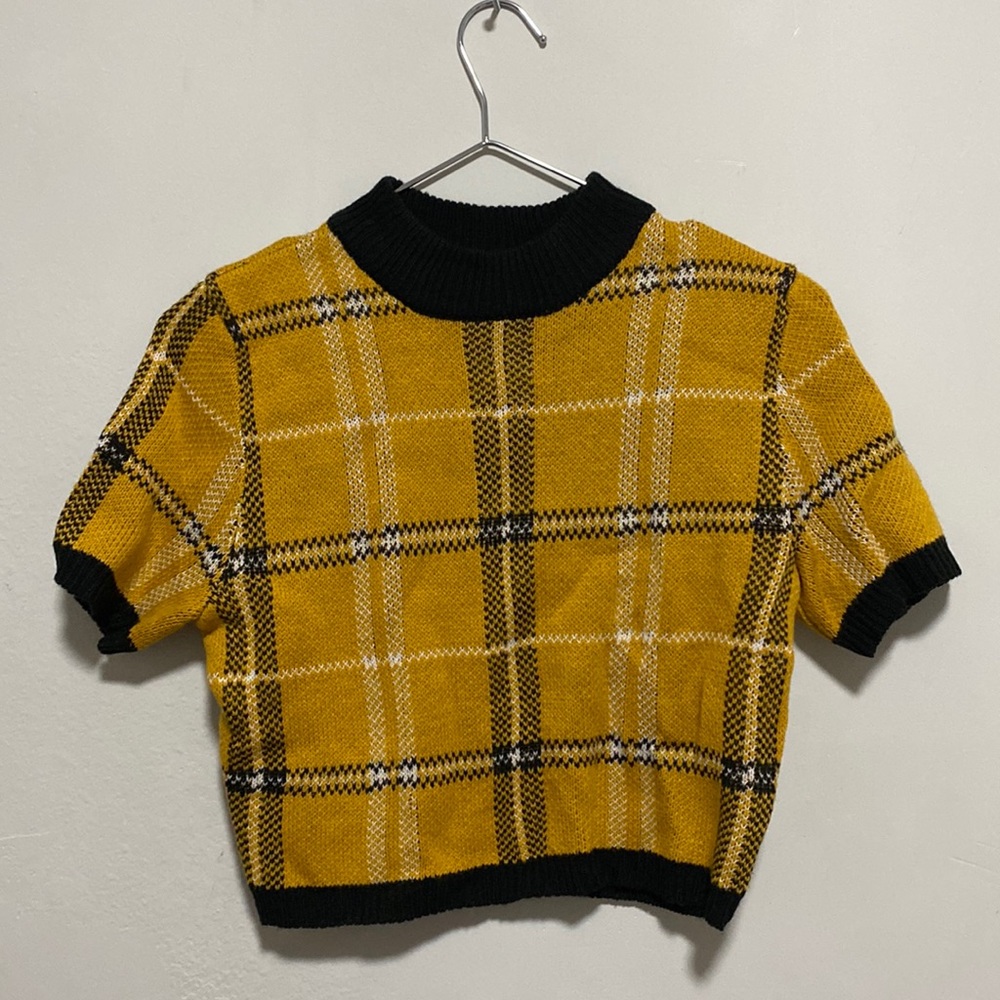 Cute Yellow Knit Set